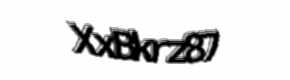 Security check image, please type the characters shown